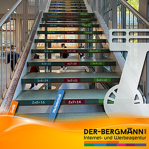 1x1-Treppe in der Tullaschule