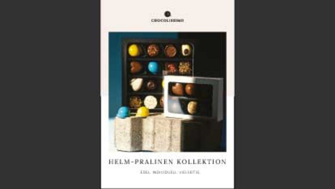 Helm-Pralinen-Kollektion: Edel. Individuell. Vielseitig.