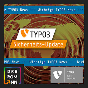 Aktuelle TYPO3-Sicherheitsversionen