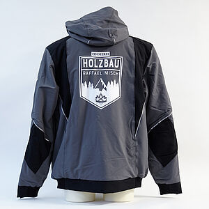Arbeitsjacke mit Flexdruck