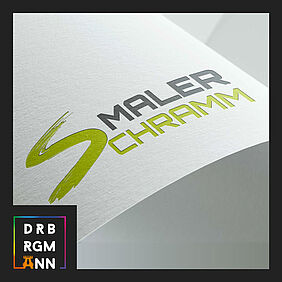 Logo-Redesign Maler Schramm