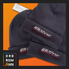 Bestickte Beanies
