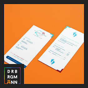 Flyer kosmetische Fu&szlig;pflege