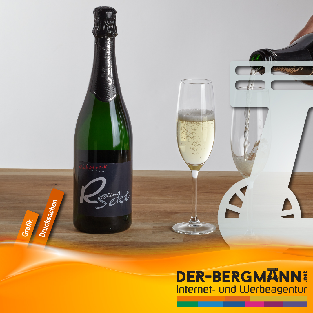 Sekt-Etiketten