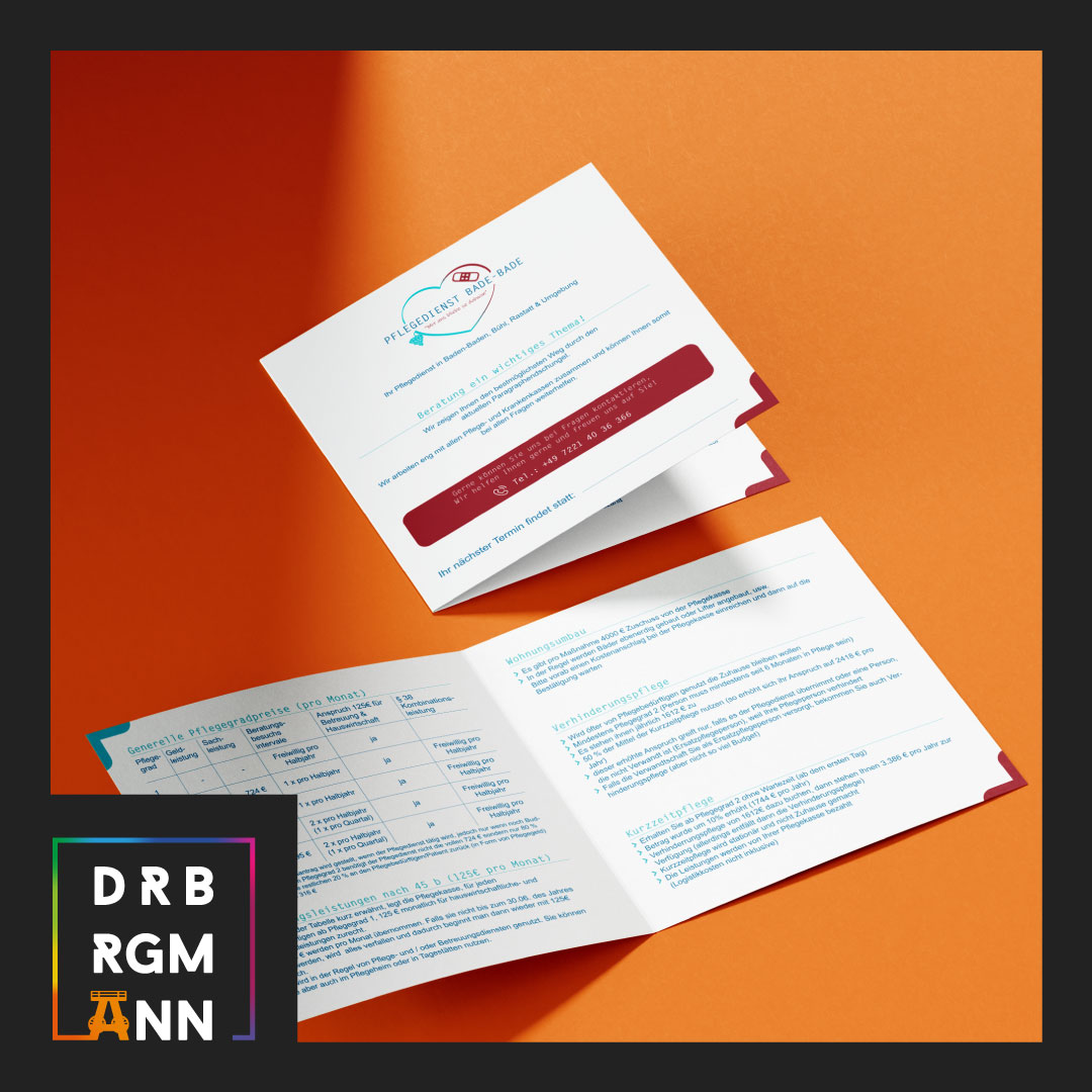 Folder Pflegedienst Bade-Bade