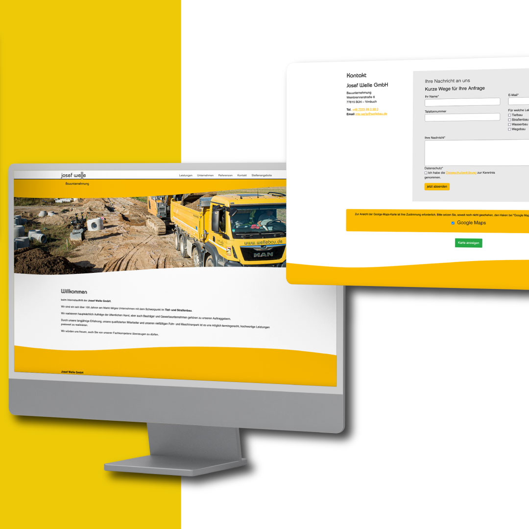 Neue Website - Josef Welle GmbH