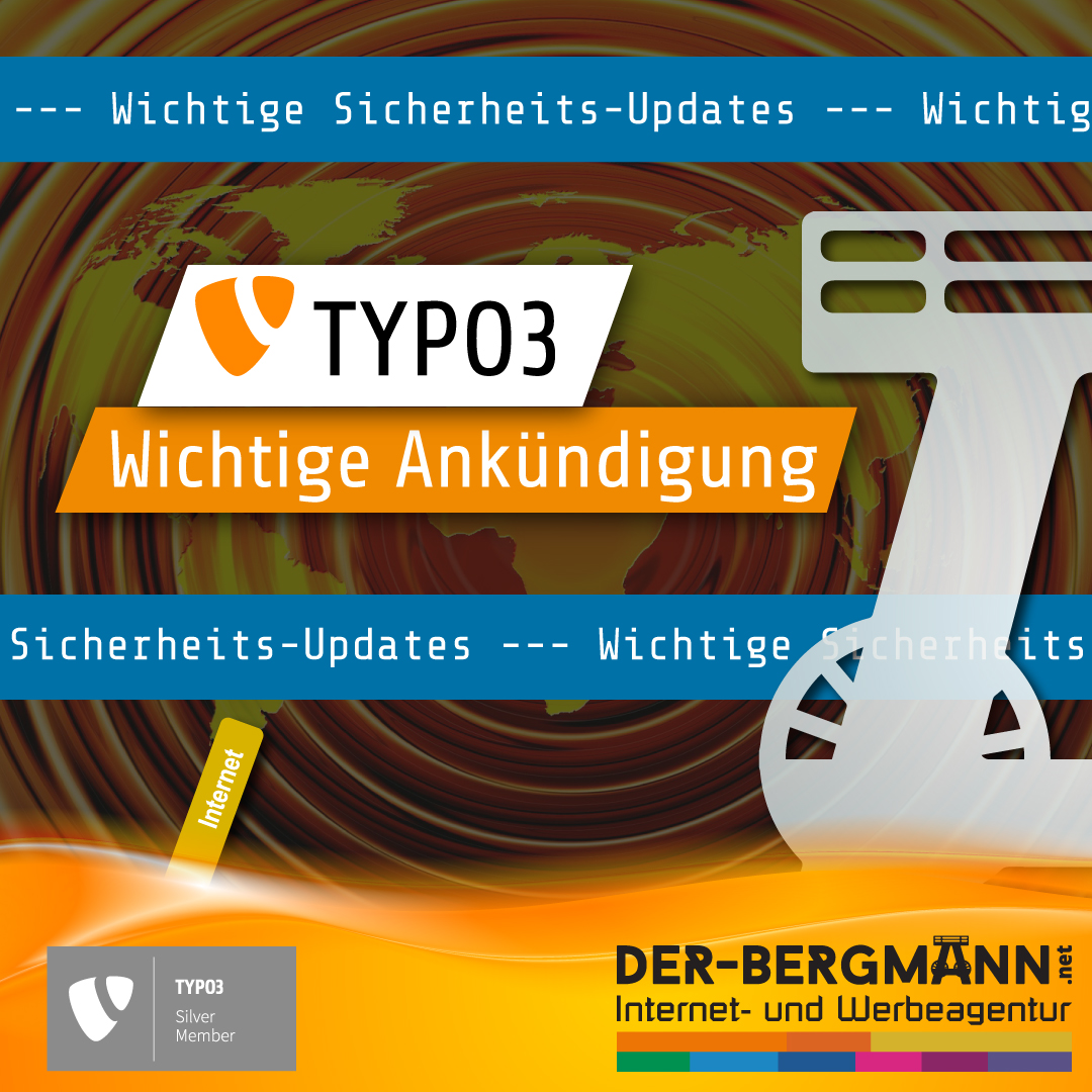 Wichtige TYPO3-Sicherheits-Update-Ank&uuml;ndigung